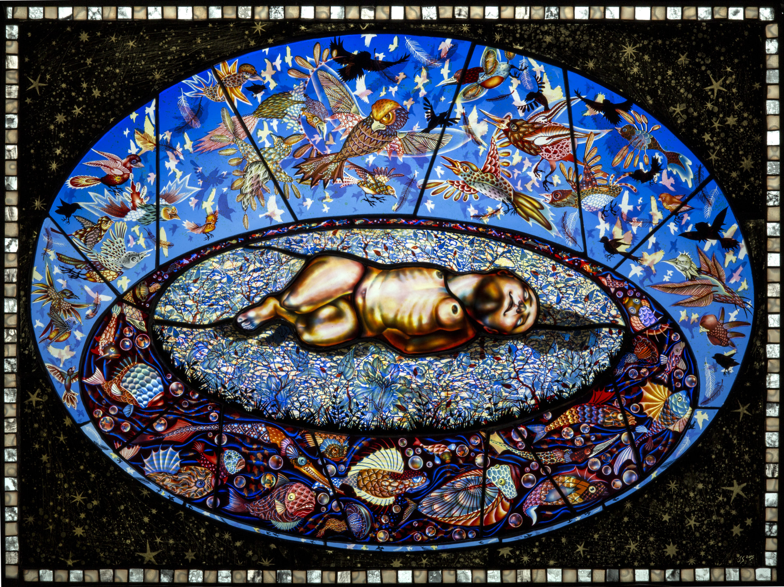 Judith Schaechter stained glass innovator Contemporary Glass Society