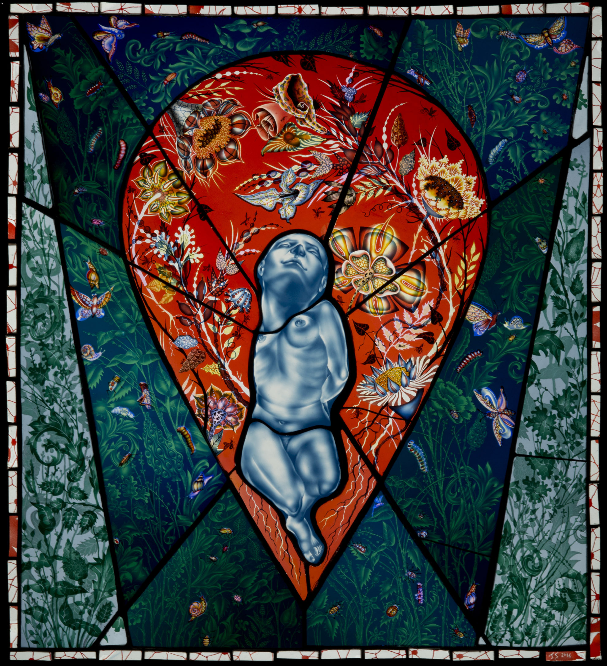 Judith Schaechter stained glass innovator Contemporary Glass Society