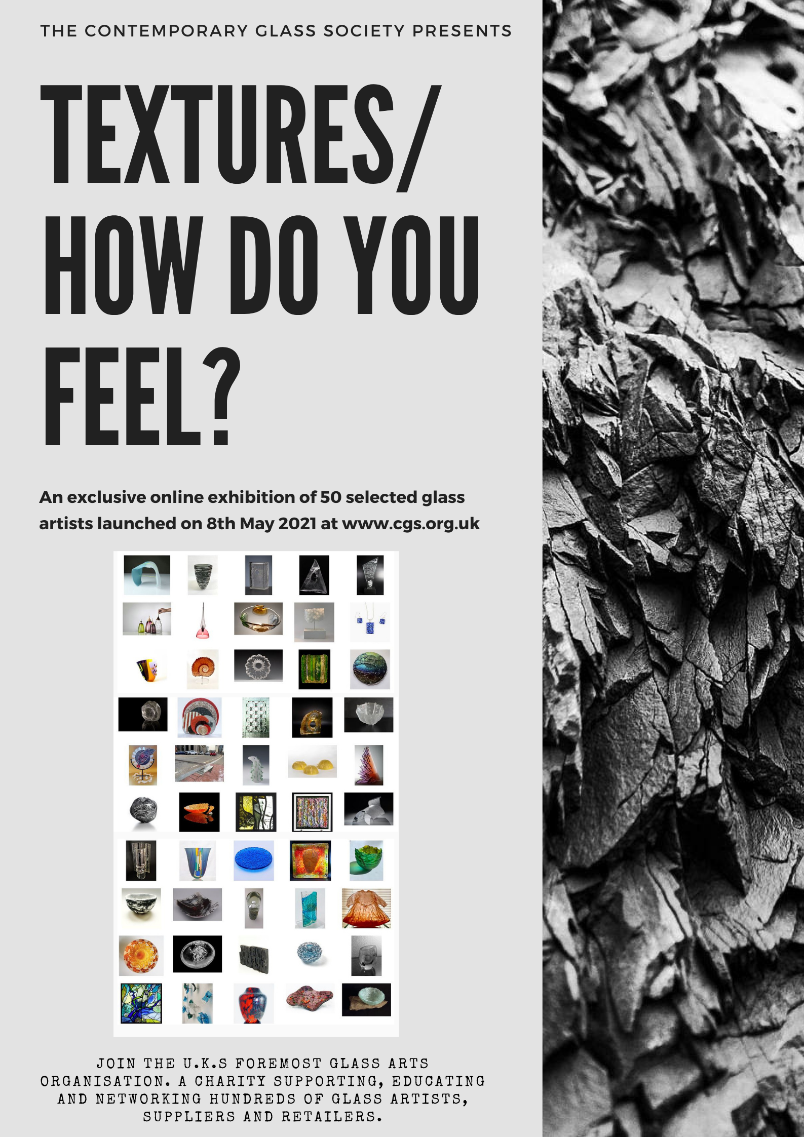 TEXTURES/How Do You Feel? Contemporary Glass Society