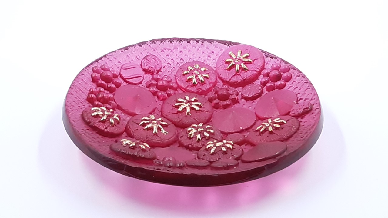 Abstract flower and berry bowl. Abstract flower and berry bowl.