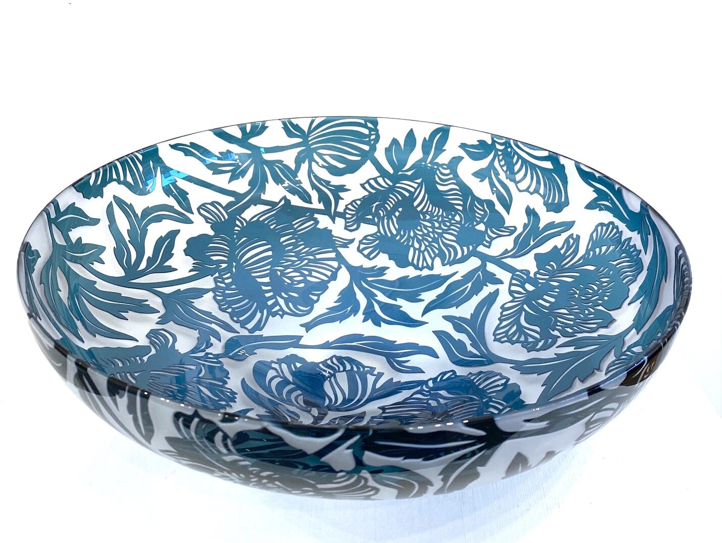 Peony Platter Midnight Peony Platter Midnight