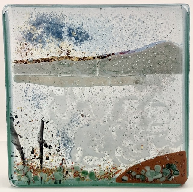 Tasmania fused glass 1 Tasmania fused glass 1