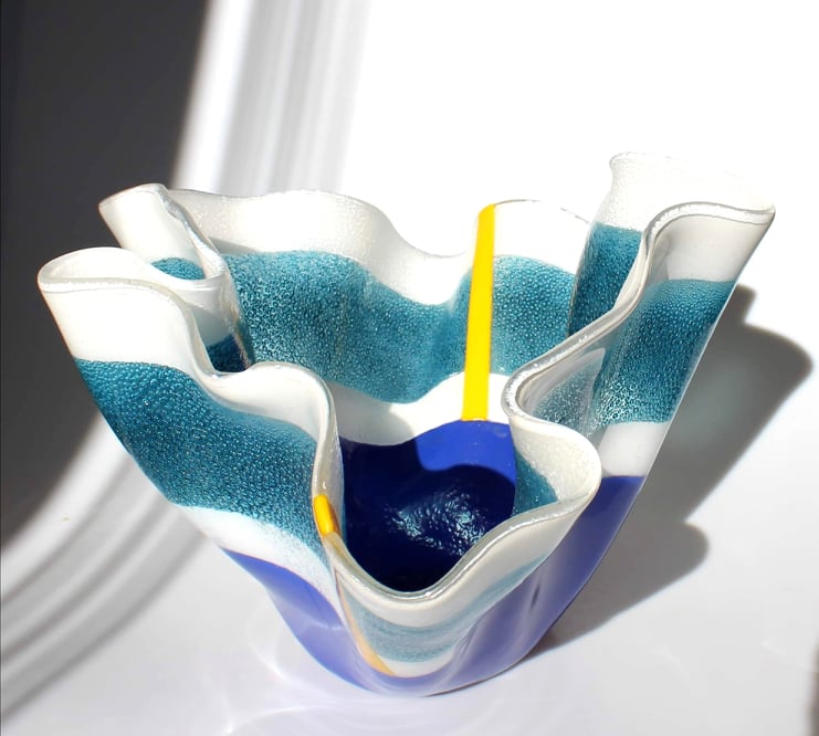 It's bubbly Deák Design Glass Vase It's bubbly Deák Design Glass Vase