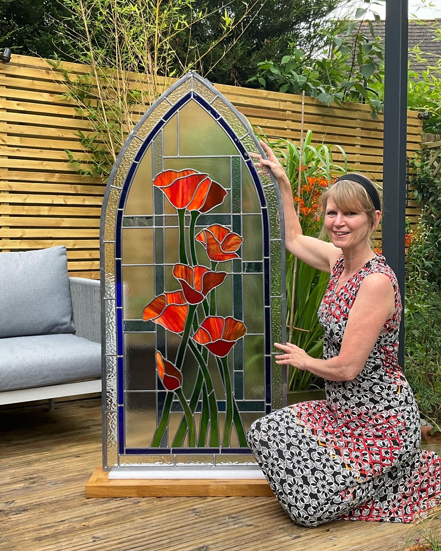 Ruth Mullan Stained Glass Artist Contemporary Glass Society