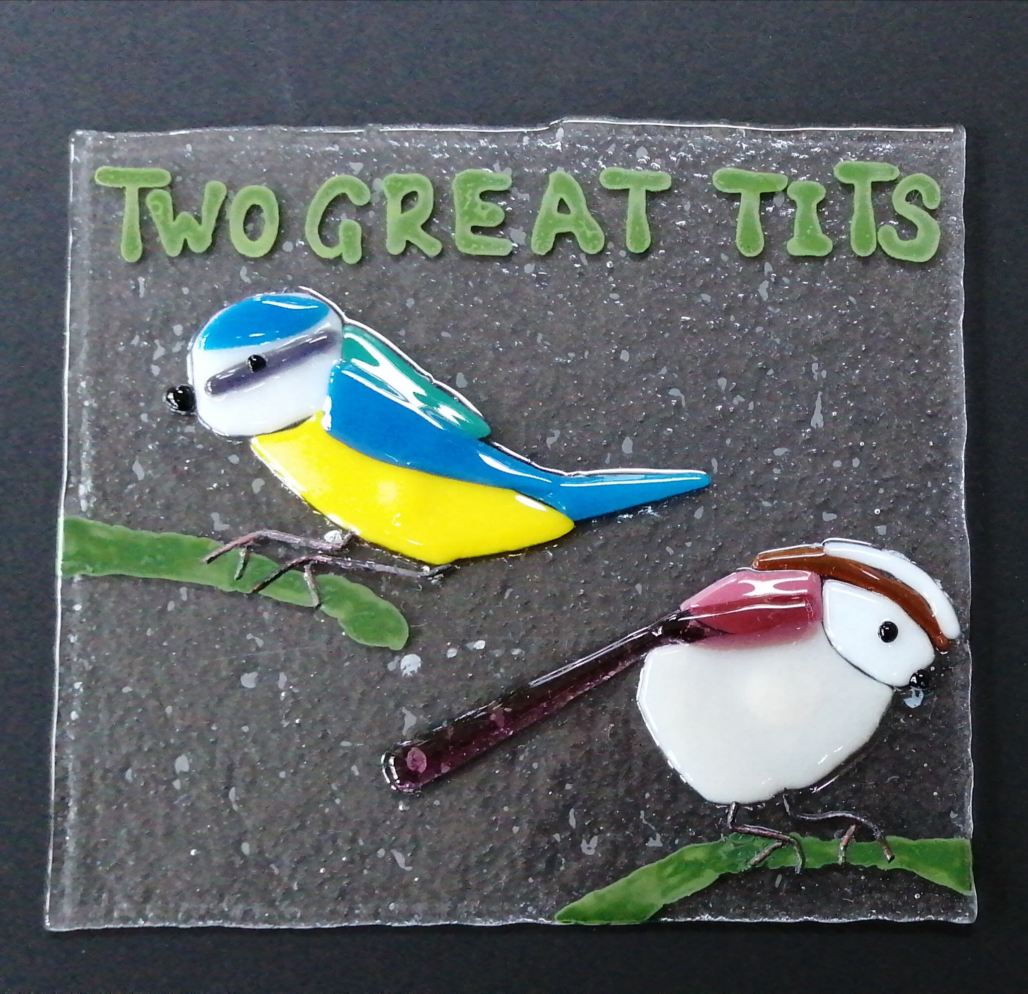 Two Great Tits Two Great Tits